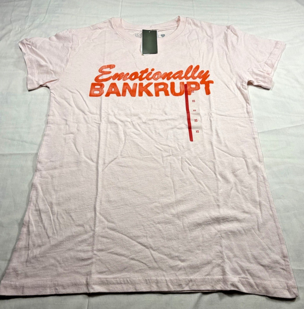 Selena Gomez Emotionally Bankrupt Graphic T-Shirt - XS